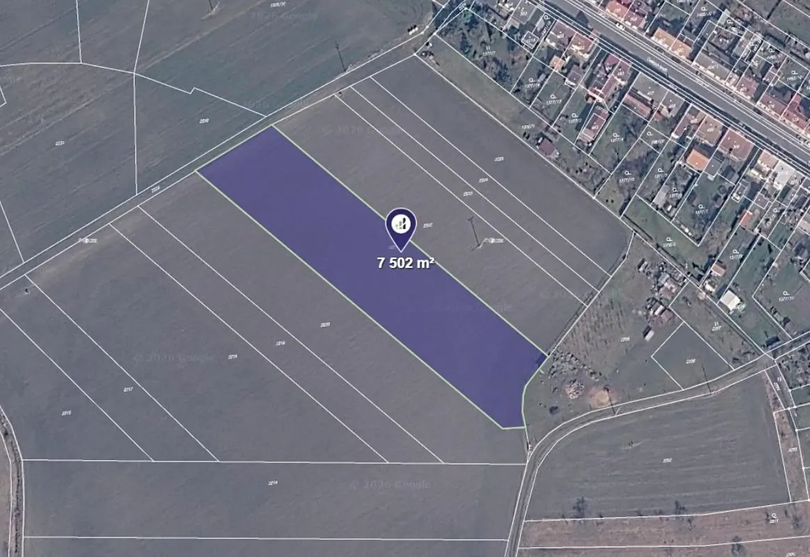 Prodej pole 7502 m²
